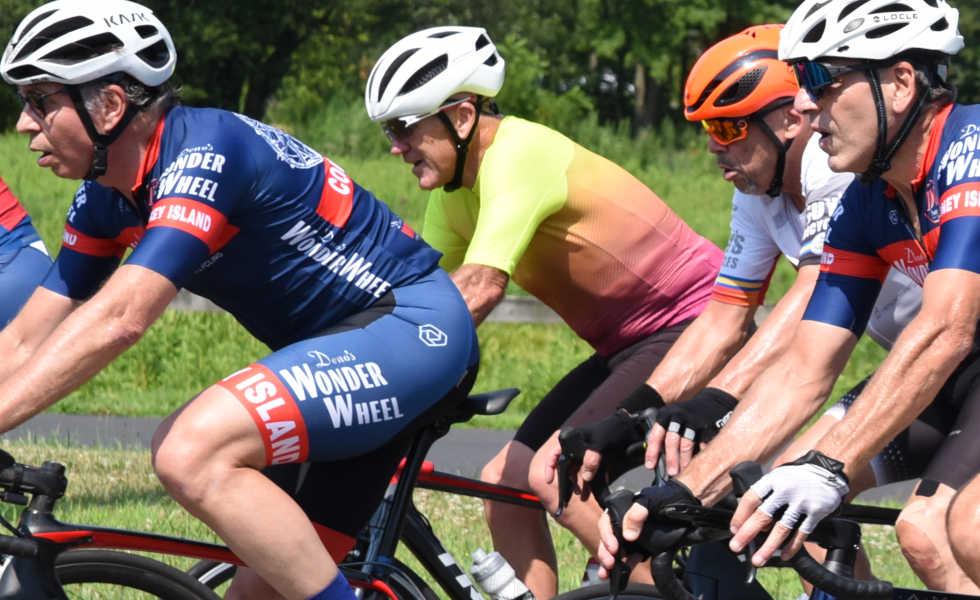 Brian competes at the NJ state championship road race